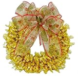 Werthers Originals Candy Wreath With Handmade Bow