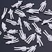 White Unpainted Architectural 1:150 Scale N Gauge Model Figure (Pack of 100)