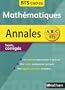 Math�matiqus BTS Comptabilit� et Gestion des Organisions (CGO), Informatique de Gestion (IG) : Sujets corrig�s