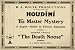 Houdini In The Master Mystery A Super-serial In Fifteen Episodes 12x18 Giclee On Canvas