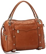 Hot Sale Rebecca Minkoff Cupid H422E001 Shoulder Bag,Almond,One Size