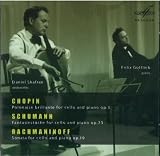 Daniel Shafran, Felix Gottlieb. Chopin - Polonaise brillante for cello and piano op.3 / Schumann - f