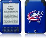 Skinit Kindle Skin (Fits Kindle Keyboard), NHL Columbus Blue Jackets