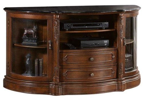 Baymont Wide screen 2 door Tv Cabinet, BLACK GRANITE, PLYMTH BRW MHGN Baymont Wide screen 2 door Tv Cabinet, BLACK GRANITE, PLYMTH BRW MHGN