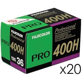 Click here to buy Fujifilm Fujicolor Pro 400H Color Negative Film ISO 400, 35mm Size, 36 Exposure,Pack of... by Fuji.