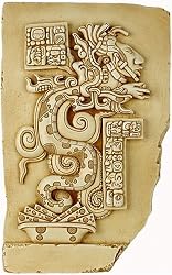 Large Maya Vision Serpent Relief