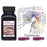 Noodler's Fountain Pen Ink NIGHTSHADE (deep purple)