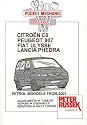 Pocket Mechanic for Citroen C8, Peugeot 807, Fiat Ulysse, Lancia Phedra, 2.0, 2.2 and 3.0 Ltr. Petrol Models EW10J4, EW12J4, ES9J4S Engines, from 2002