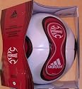 Adidas Fussball Teamgeist rot League,Gr.5, Matchball