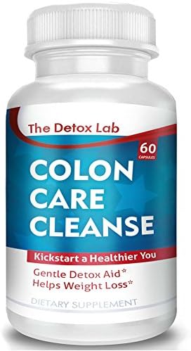 The Detox Lab 30 Day Colon Care Cleanse to Support Weight Loss &amp; Increased Energy Levels