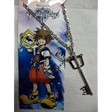 KingdomHeartsKeybladeSilverNecklace