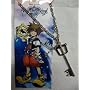 Kingdom Hearts Keyblade Silver Necklace