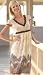 Chadwicks Botanical Border Print Dress