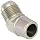 EATON Aeroquip 2023-12-12S 45 Degree Male Elbow, JIC 37° & NPT End Types, Carbon Steel, 3/4 JIC(m) x 3/4 NPT(m) End Size, 3/4" Tube OD, 3/4" Male Pipe Size