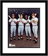 Pete Rose, Johnny Bench, Joe Morgan and Tony Perez Cincinnati Reds MLB Framed 8x10 Photograph Big Re