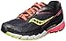 Saucony Women's Ride 8 Running Shoe, Mid/Coral/Citron, 9.5 M US
