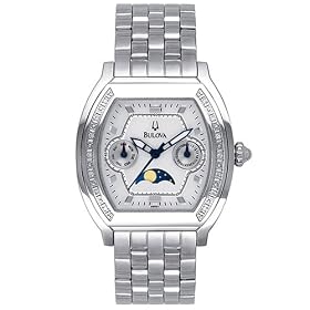 Bulova Women's Diamond Moon Phase Watch #96R51