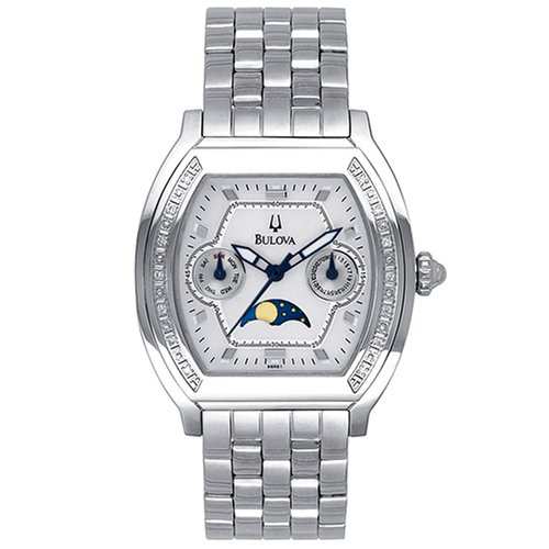 Bulova Womens 96R51 Diamond Phase Watch