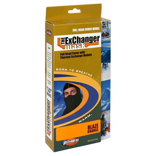 Cover image : Polarwrap The Exchanger Mask, Blaze Orange, One Size Fits All, 1 Mask