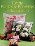 Exotic Fruits & Flowers in Needlepoint