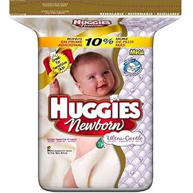 Huggies Newborn Ultra-Gentle, Baby Wipes, Fragrance Free, Refill Pack, 216 Count