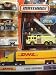 Matchbox Highly Detailed Diecast Truck Set: DHL Convoy Series Ford Aeromax Tractor Tr...