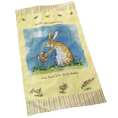 Global Labels G 46 400 WDW1 100 Badetuch, Wei�t du eigentlich, wie lieb ich dich hab? 75 x 150 cm
