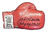 Superstar Greetings Jake Lamotta Signed Everlast Boxing Glove JL-SG