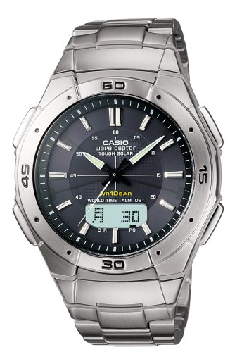 Casio Men's Waveceptor Solar Atomic Ana-Digi Sport Watch #WVA470DJ-1ACF