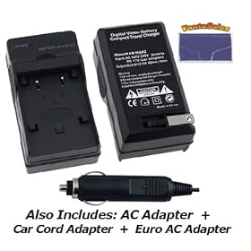 Canon Powershot SX30 IS Digital Camera Battery Charger (110/220v with Auto & EU adapters) - UltraPro Replacement Charger for Canon NB-7L Battery (Matches Canon CB-2LZ Charger)