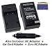 Canon EOS D30 Digital SLR Camera Battery Charger (110/220v with Auto & EU adapters) - UltraPro Replacement Charger for Canon BP-511, BP-511a Battery