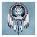 Dreams Of The Wild Wolf Art Native American-Style Dreamcatcher Wall Decor by The Bradford Exchange
