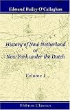 History of New Netherland; or, New York under the Dutch: Volume 1