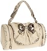Betsey Johnson Croco Bow Barrel