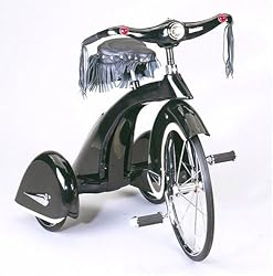 Airflow Collectibles Road Hog Trike - Leather & Chrome