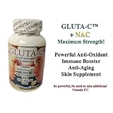 Gluta-c GLUTATHIONE Plus NAC (New Maximum Strength Formula)WHITENING Anti Oxidant 60 Capsule NO NEED OF VITAMIN C