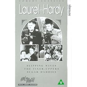 Laurel And Hardy - Slipping Wives / The Fixer Uppers / Sugar Daddies [VHS] [1927]