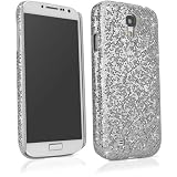 BoxWave Glamour & Glitz Galaxy S4 (S IV, SIV) Case - Slim Snap-On Galaxy S4 Glitter Case, Fun Colorful Sparkle Case for your Galaxy S4 (Silver Sparkles)