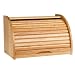 Pomerantz Oak Roll Top Bread Box