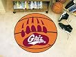 Montana Grizzlies 29" Round Basketball Floor Mat (Rug)