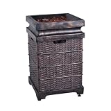Bond 65066 Bristol Outdoor Propane Firebowl with Lava Rock
