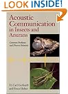 Acoustic Communication in Insects and Anurans