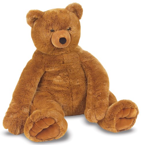 Melissa  Doug Jumbo Brown Teddy Bear - Plush