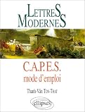 Lettres Modernes : CAPES mode d emploi