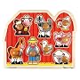 Melissa & Doug Jumbo Knob Wooden Farm Puzzle