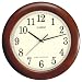 La Crosse Technology WT-3122A 12 1/2-Inch Wood Atomic Analog Clock