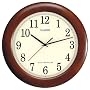 La Crosse Technology WT-3122A 12 1/2-Inch Wood Atomic Analog Clock