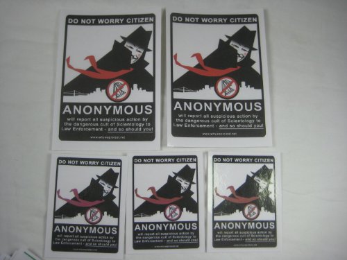 Huge save onmasks guy fawkes Anonymous Scientology decal sticker Guy Fawkes V mask