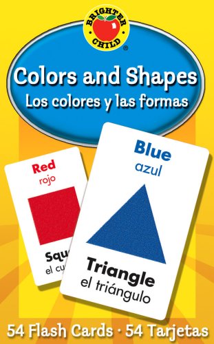 Colors and Shapes / Los colores y las formas Flash Cards (Brighter Child Flash Cards) (Spanish Edition) under Spanish in The Books Store