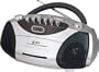 GPX BCS2504DP Boombox with Cassette Recorder and AM/FM Tuner